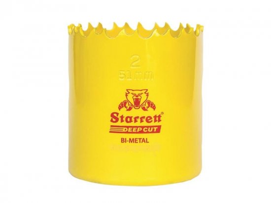 Starrett DCH168M Deep Cut Bi-Metal Holesaw 168mm