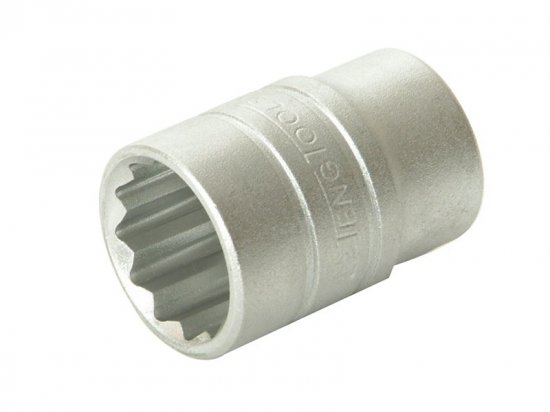 Teng Bi-Hexagon Socket 12-Point Regular A/F 1/2in Drive 1/2in