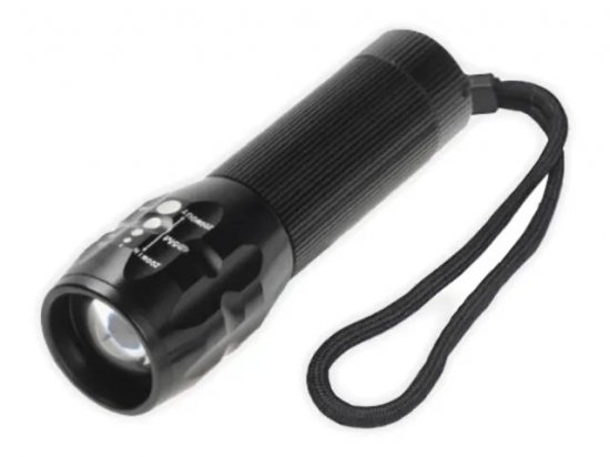 Lighthouse 210 Lumen Focus Torch - Black/Gunmetal