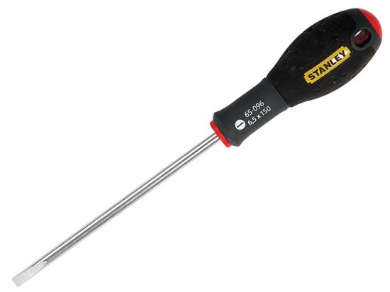 Stanley Tools FatMax Screwdriver Parallel Tip 6.5 x 150mm