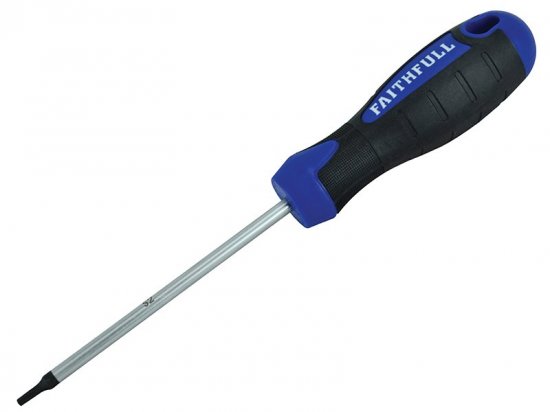 Faithfull Screwdriver Star (TORX) Tip TX10 x 100mm