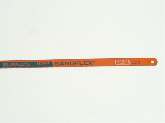 Bahco 3906 Sandflex Hacksaw Blades 300mm (12in) x 24 TPI (Pack 100)