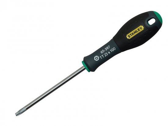 Stanley Tools FatMax Screwdriver Tamper-proof TORX Tip TTX25 x 100mm