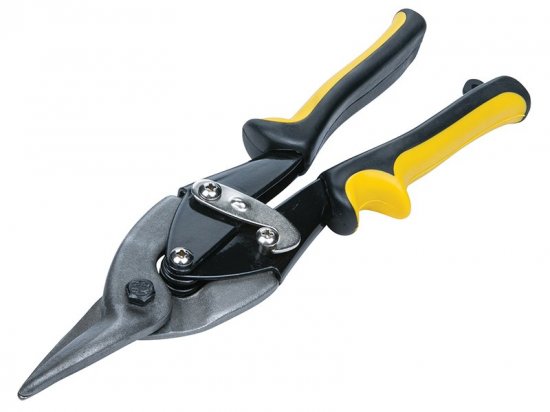 BlueSpot Tools Aviation Tin Snips Straight Cut 250mm (10in)