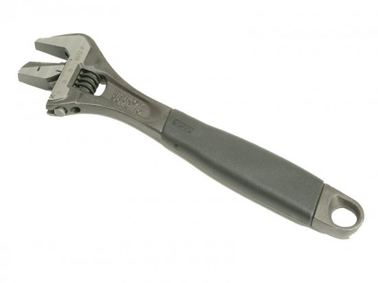 Bahco 9072P Black ERGO? Adjustable Wrench Reversible Jaw 250mm (10in)