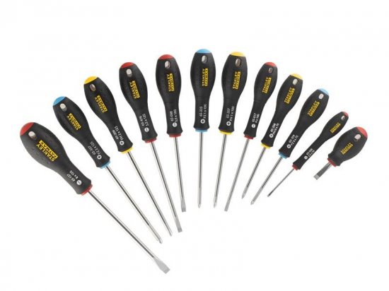 Stanley Tools FatMax Screwdriver Set, 12 Piece