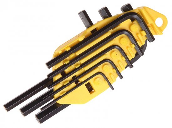 Stanley Tools Hexagon Key Set, 8 Piece (1/16 - 1/4in)