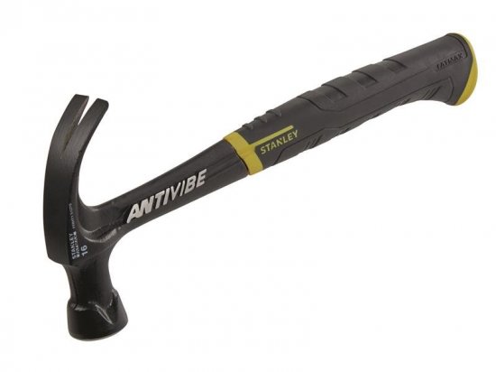 Stanley Tools FatMax AntiVibe All Steel Curved Claw Hammer 450g (16oz)