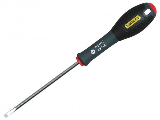 Stanley Tools FatMax Screwdriver Parallel Tip 4.0 x 100mm (Loose)