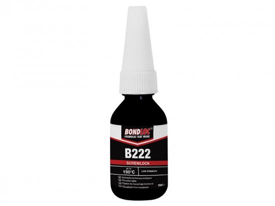 Bondloc B222 Screwlock Low Strength Threadlocker 10ml