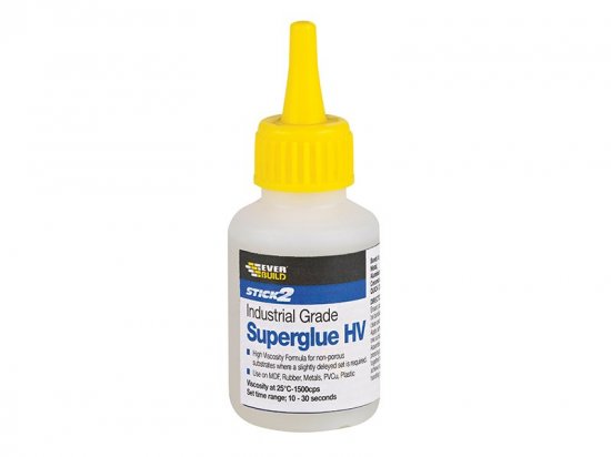 Everbuild Industrial Superglue HV 20g