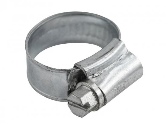 Faithfull O Stainless Steel Hose Clip 16 - 22mm