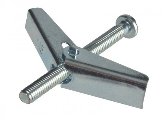 ForgeFix Plasterboard Spring Toggle M5 x 50mm (Bag of 10)