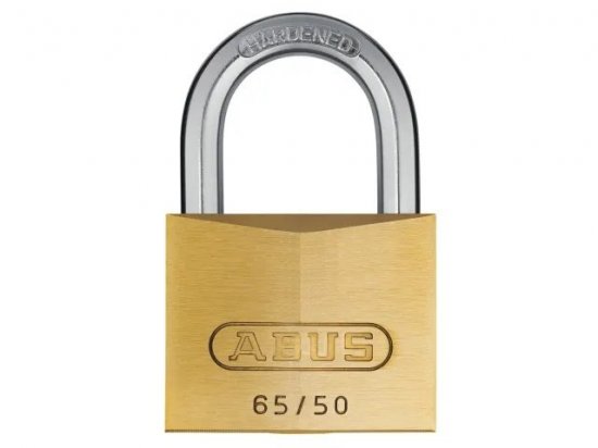 Abus 65/50mm Brass Padlock Keyed Alike 501