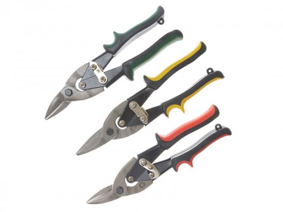 BlueSpot Tools Aviation Tinsnips Set 3 Piece
