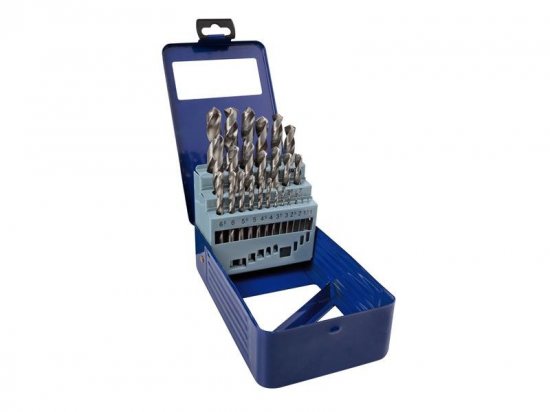 BlueSpot Tools HSS Drill Bit Set 25 Piece