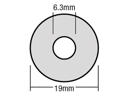 ForgeFix TechFast Bonded EPDM Washer 6.3 x 19mm (Box of 100)