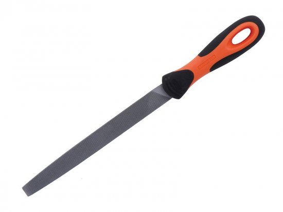 Bahco Handled Flat Bastard File 1-110-08-1-2 200mm (8in)