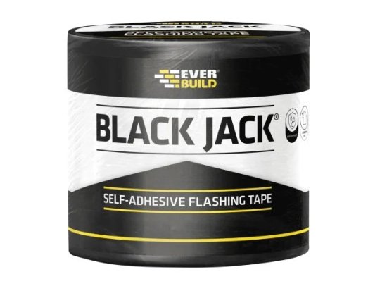 Everbuild Black Jack Flashing Tape DIY 150mm x 3m
