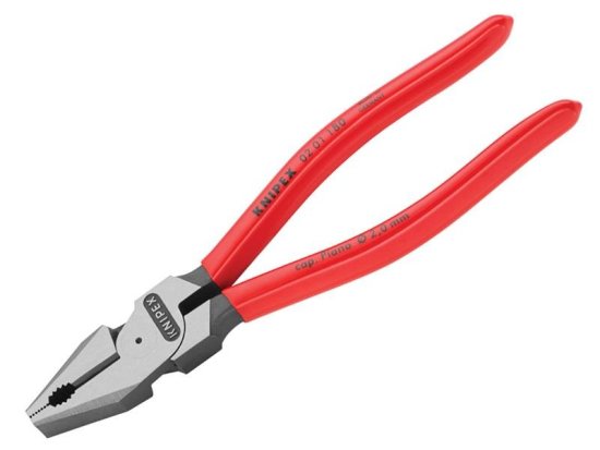 Knipex High Leverage Combination Pliers PVC Grip 180mm (7in)