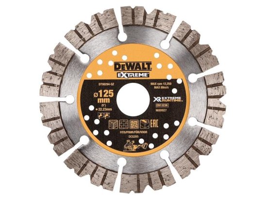 DeWalt DT90294 Extreme Diamond Cutting Blade 125 x 22.23mm