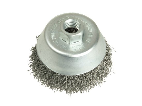 Lessmann Cup Brush 150mm M14, 0.35 Steel Wire