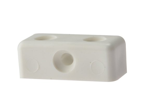 ForgeFix Modesty Block White No. 6-8 (Bag of 100)