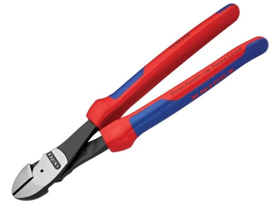 Knipex High Leverage Diagonal Cutters Multi-Component Grip 250mm (10in)