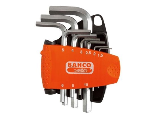 Bahco BE-9878 Metric Hex L-Key Set 9 Piece