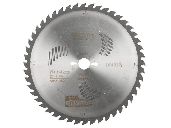 DeWalt Series 60 Circular Saw Blade 315 x 30mm x 48T