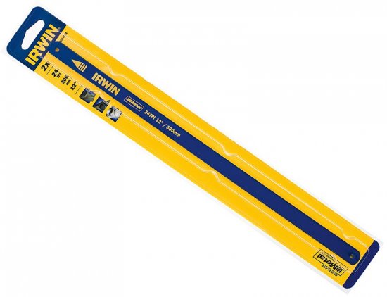 IRWIN Bi-Metal Hacksaw Blades 300mm (12in) 24 TPI (Pack 2)