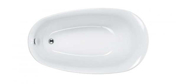 Carron Paradigm 1550 x 850mm Carronite Freestanding Bath includes Overflow & Waste