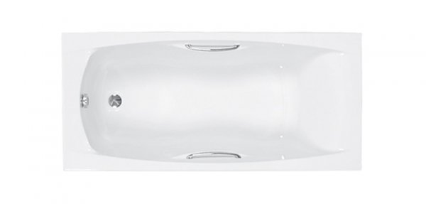 Carron Imperial TG SE 1800 x 750mm Carronite Bath with Grips