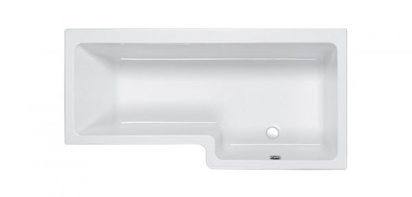 Carron Quantum 1700 x 700/850mm Right Hand Carronite Shower Bath