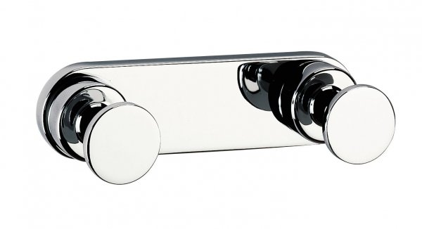 Origins Living Tecno Project Double Robe Hook - Chrome