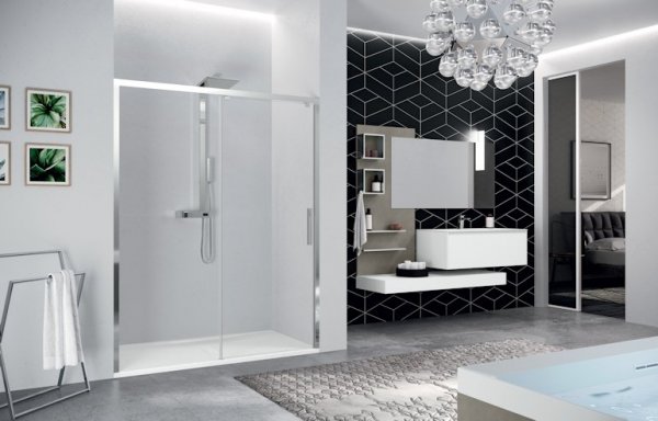 Novellini Kuadra 2.0 2PH Sliding Shower Door