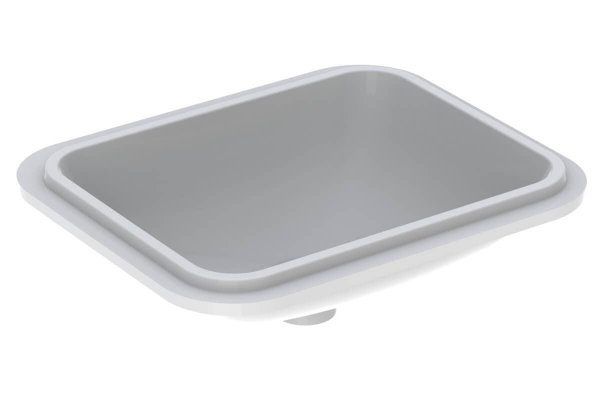 Geberit VariForm 450mm Rectangular Undercounter Basin - No Overflow