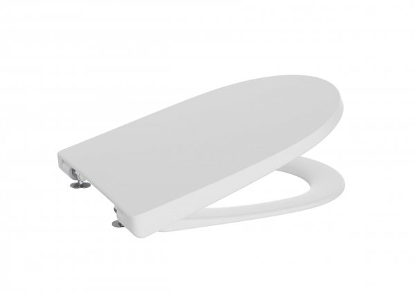 Roca Ona Compact Soft Close Toilet Seat - Matt White Supralit