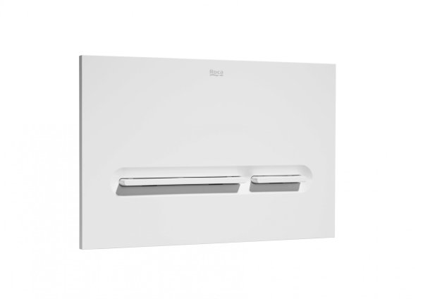 Roca PL5 White Dual Flush Plate