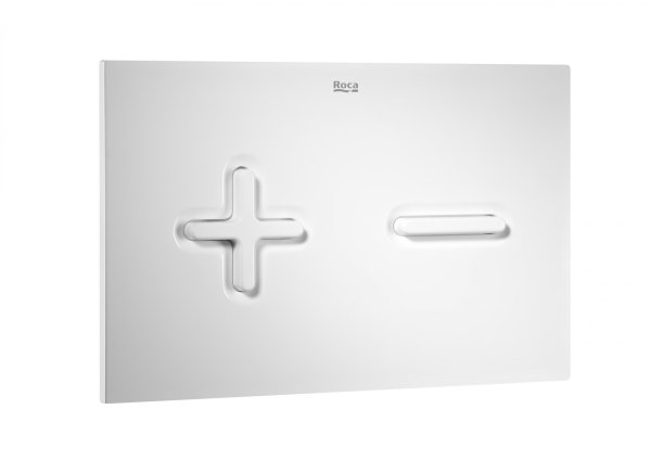 Roca PL6 White Dual Flush Plate