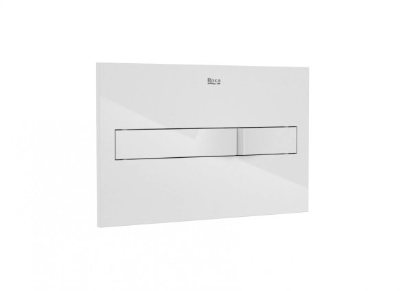Roca PL2 White Dual Flush Plate