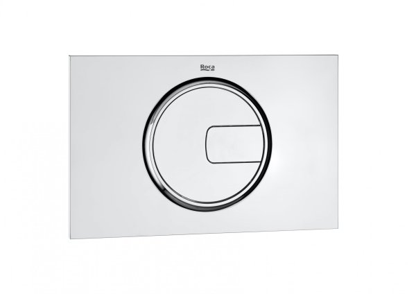 Roca PL4 Chrome Dual Flush Plate