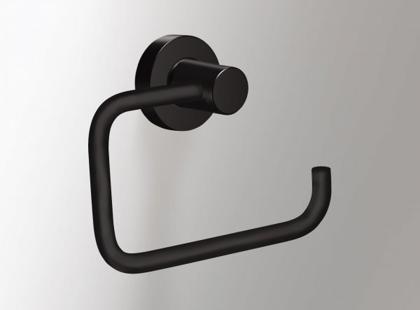 Origins Living Tecno Project Open Toilet Roll Holder - Black