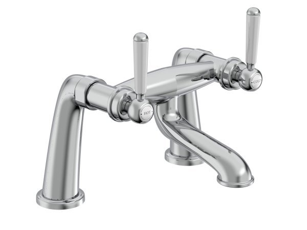 Tavistock Lansdown Bath Filler Tap - Chrome