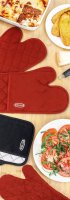 Stellar Textiles Double Oven Mitt - Red