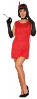 Ladies 1920s Flapper Costume Adults Charleston Fancy Dress Womens Gatsby Outfit