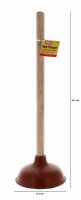Rysons FixIT Plunger with Wooden Handle