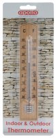 Apollo Housewares Wall Thermometer Beech