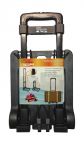 BoyzToys RY879 Suitcase Travel Luggage Trolley Lightweight Folding - Black New