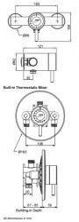 Mira Element BIR Shower Mixer